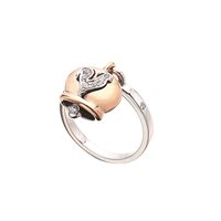 Anello Chantecler Donna Campanelle in Oro Diamante 23897 - 23897-13